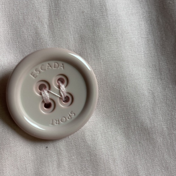 Escada Sport Pink CottonStretch Trench NewWithTags - Picture 9 of 16